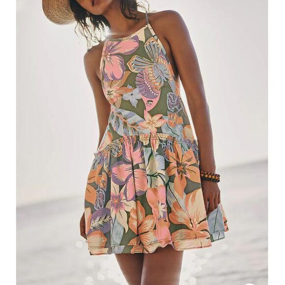 NWOT Free People Deserted Island Mini Dress - Picture 1 of 8